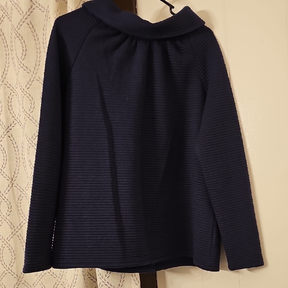 Sail to Sable (L) Navy Sweater - Picture 5 of 6